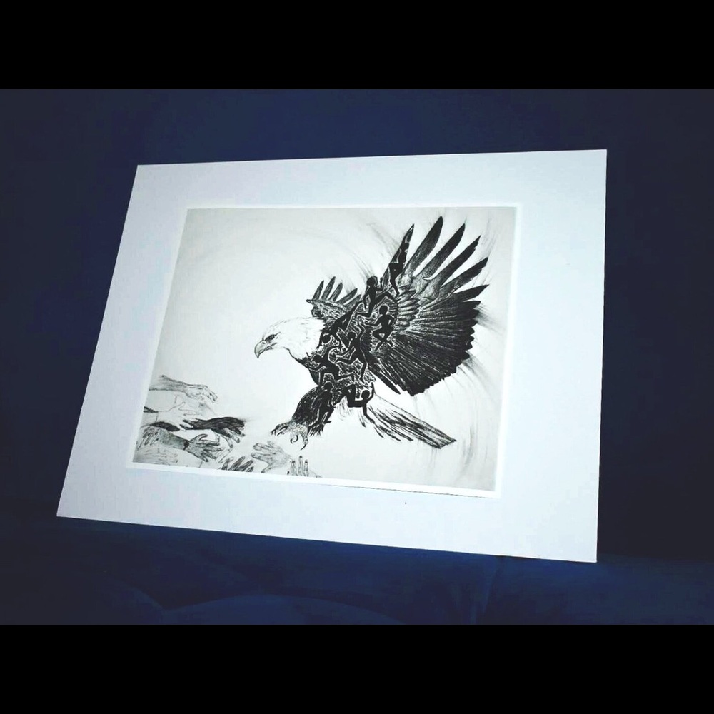 Further Together Eagle print